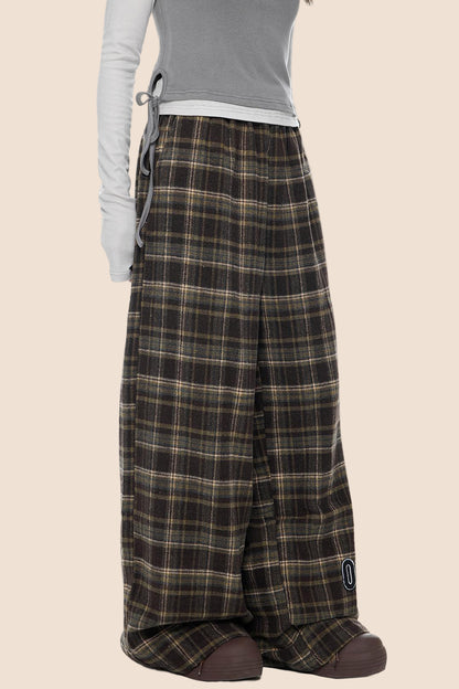 American Woolen Wide-Leg Pants