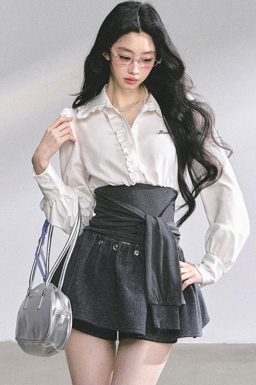 Autumn French Slimming Shirt