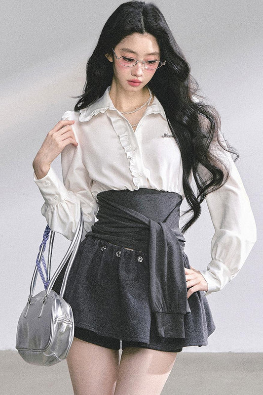 Autumn French Slimming Shirt