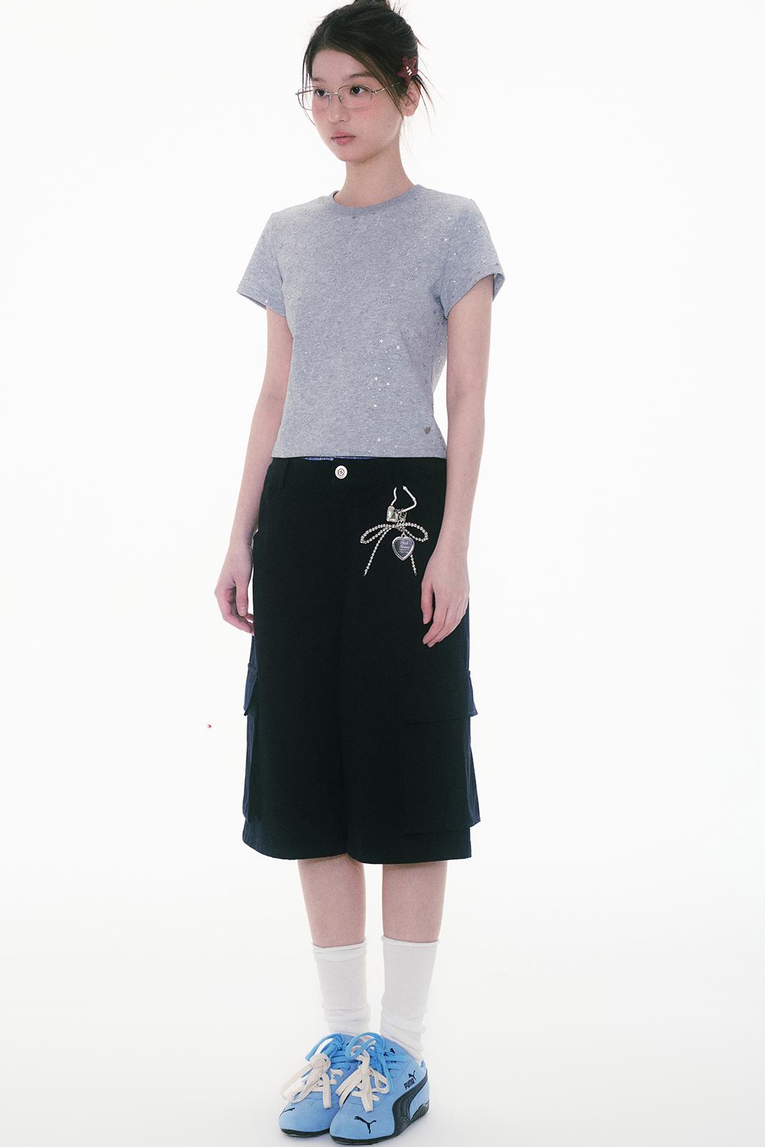 Starry Fragments Grey Tee