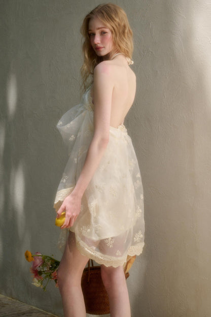 Fairy Breeze Halter Dress