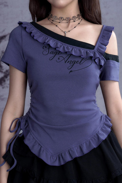 Pure Lust Purple Summer Top