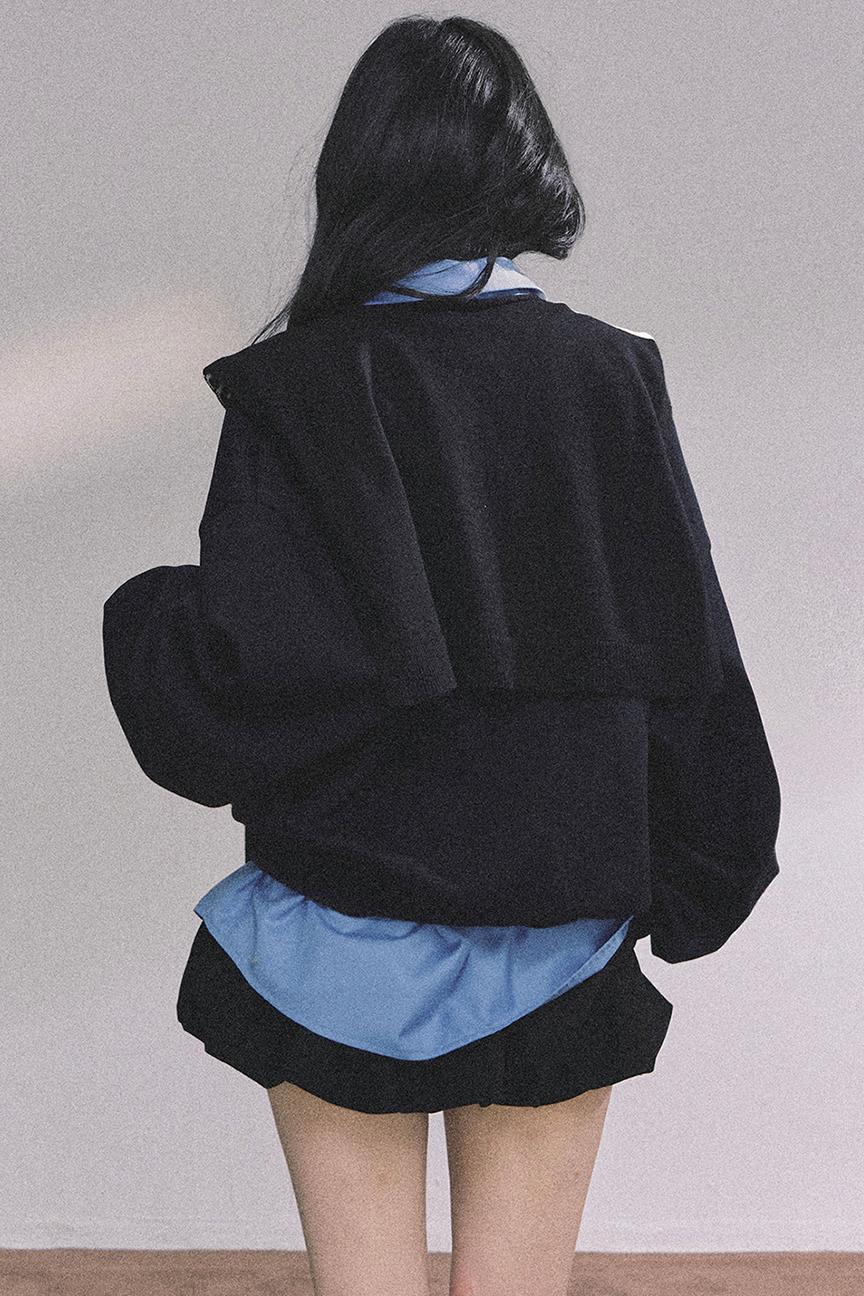 Gaozhi American Oversize Sweatshirt Set-Up