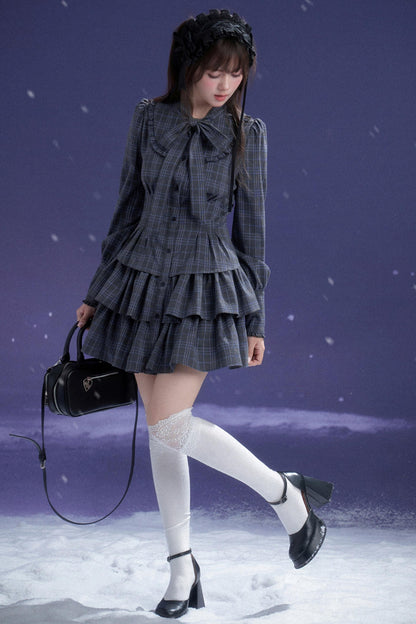 Twilight Plaid Dress
