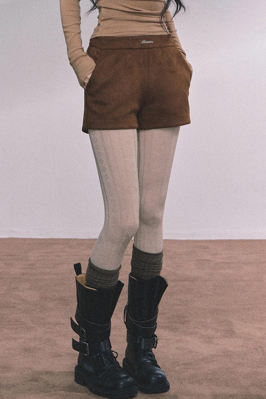 Golden Suede Womens Autumn Jacket Set-Up