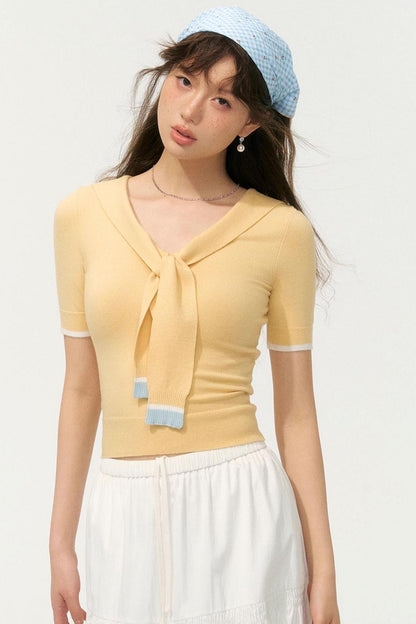 College Chic Knit Sweater