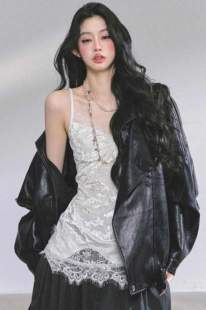 American Locomotive PU Leather Jacket