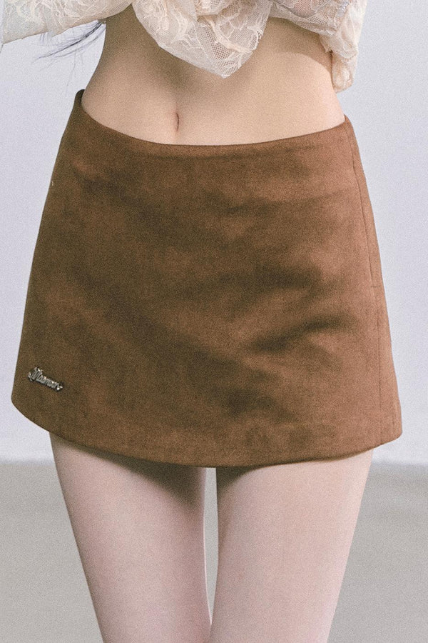 Autumn Woolen Suit Skirt Set-Up