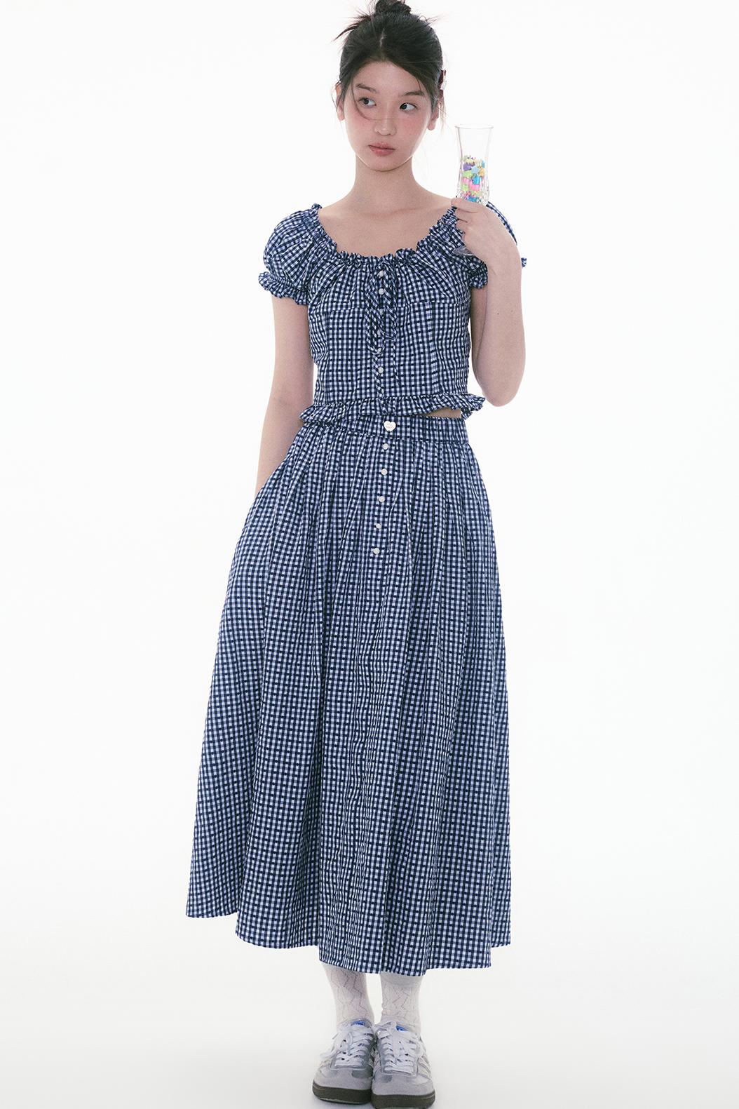 Heartwarm Holiday Relaxed Bustier Skirt