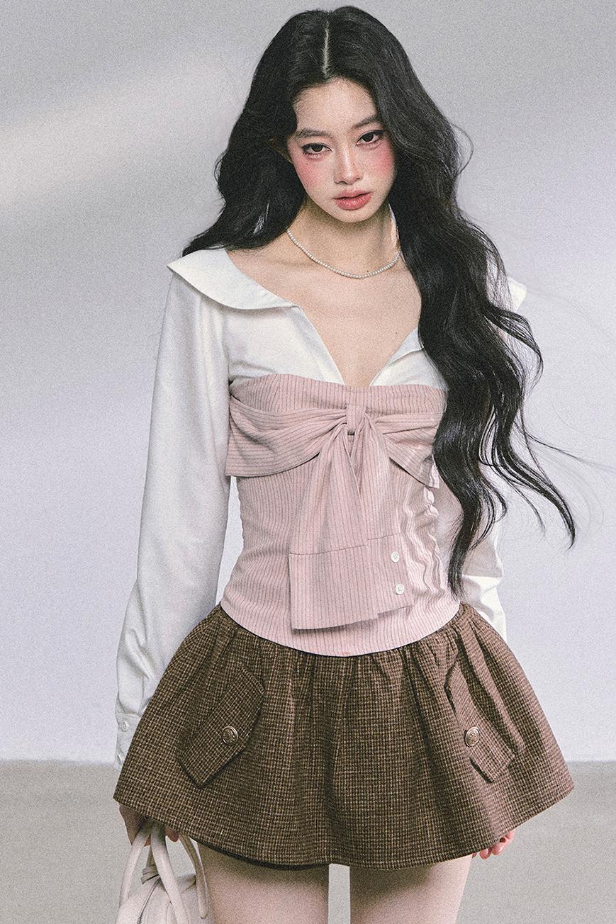 Slimming Striped Polo Shirt