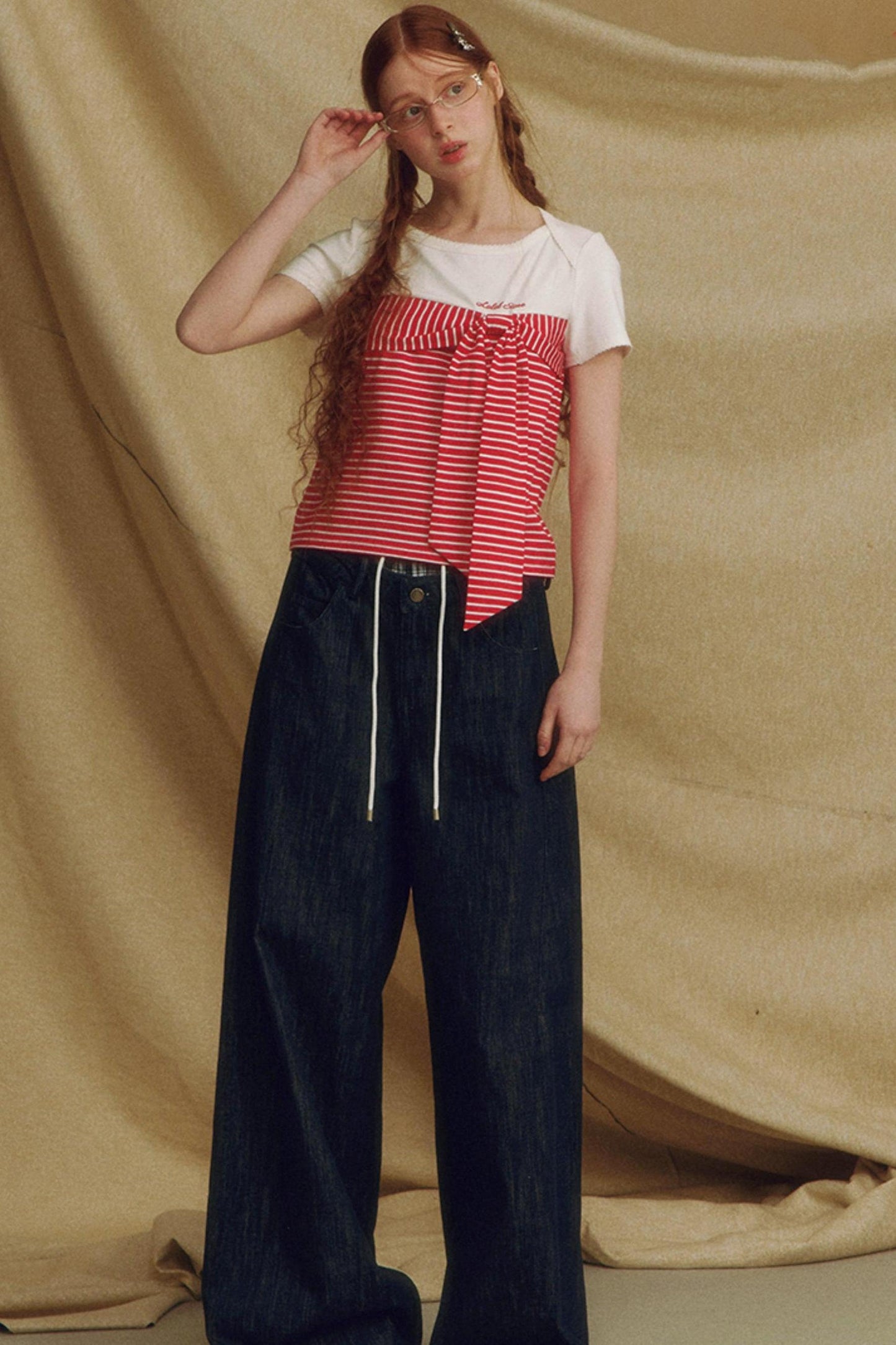 Contrast Stripe T-Shirt