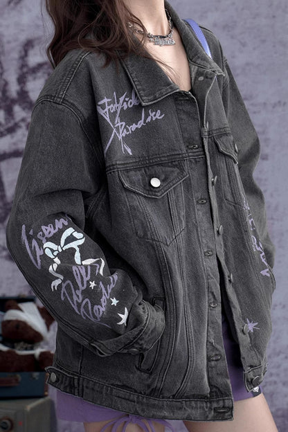 Street Art Denim Jacket