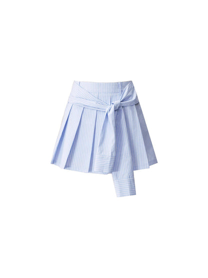 Fragile Love Letter Pleated Skirt Set-Up