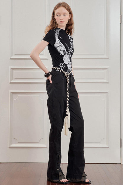 Blossom Silk Lace Tee