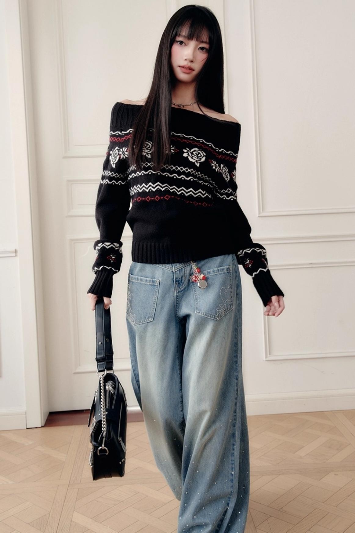 Pure Stardust Wide-Leg Pants