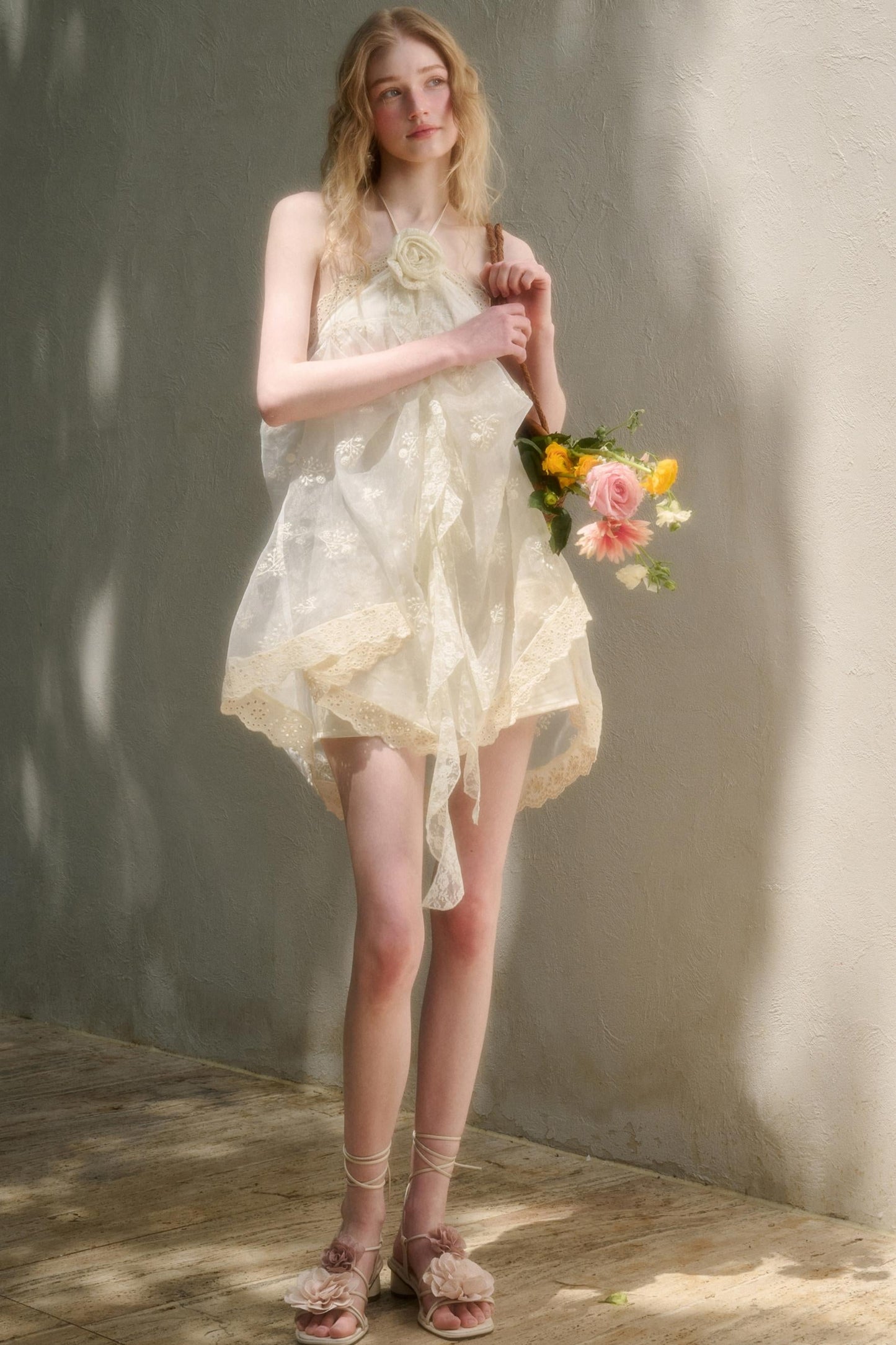 Fairy Breeze Halter Dress