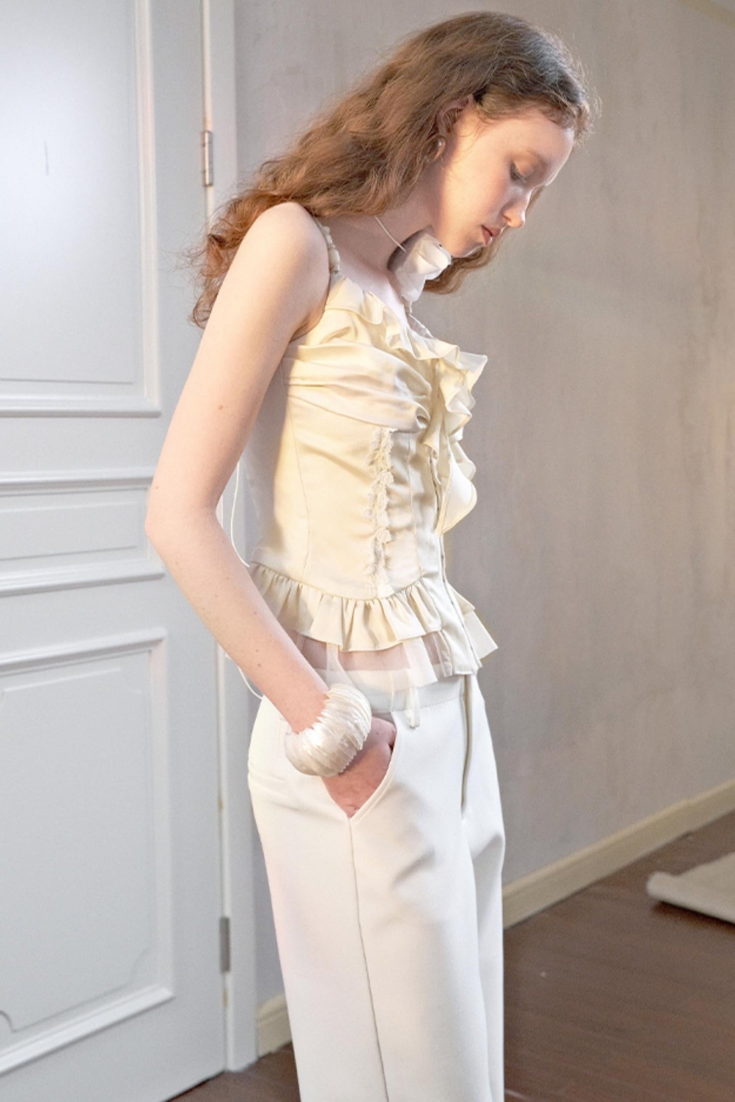 Yuan Elegance Crop Top