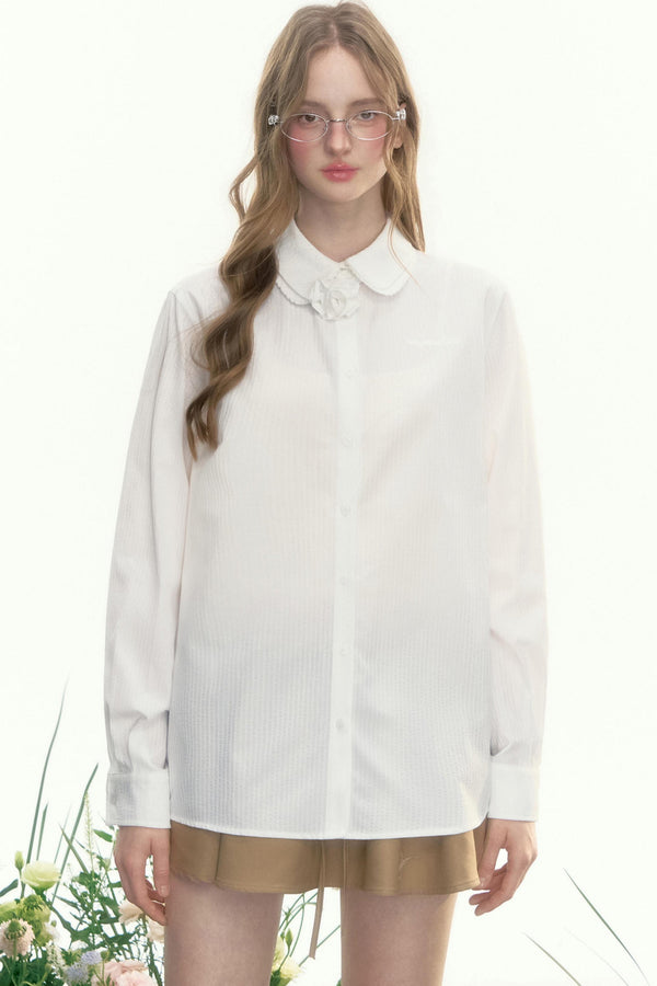 Soft Casual Long-Sleeve Shirt