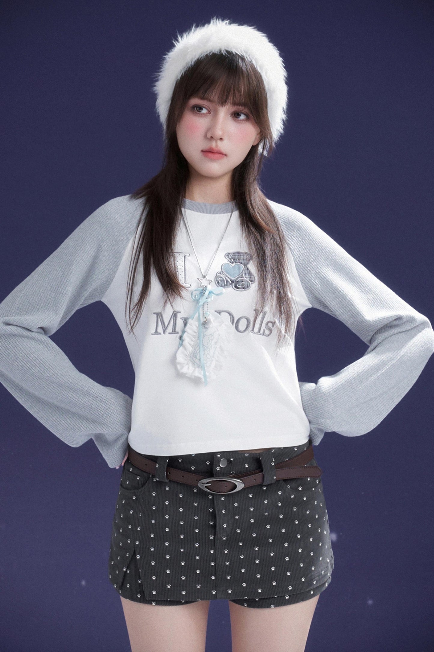 Corduroy Culotte Pants