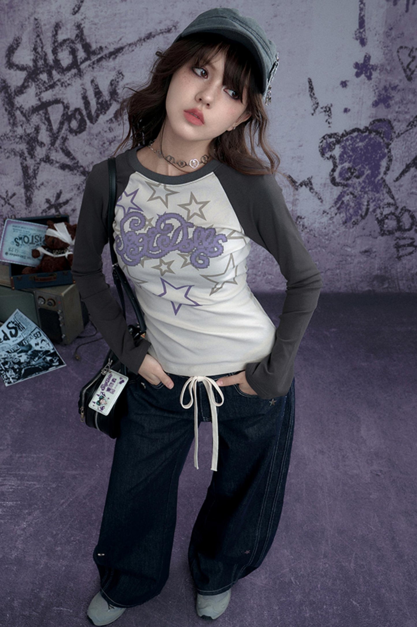 Star Crash Studded Skinny Machete Jeans