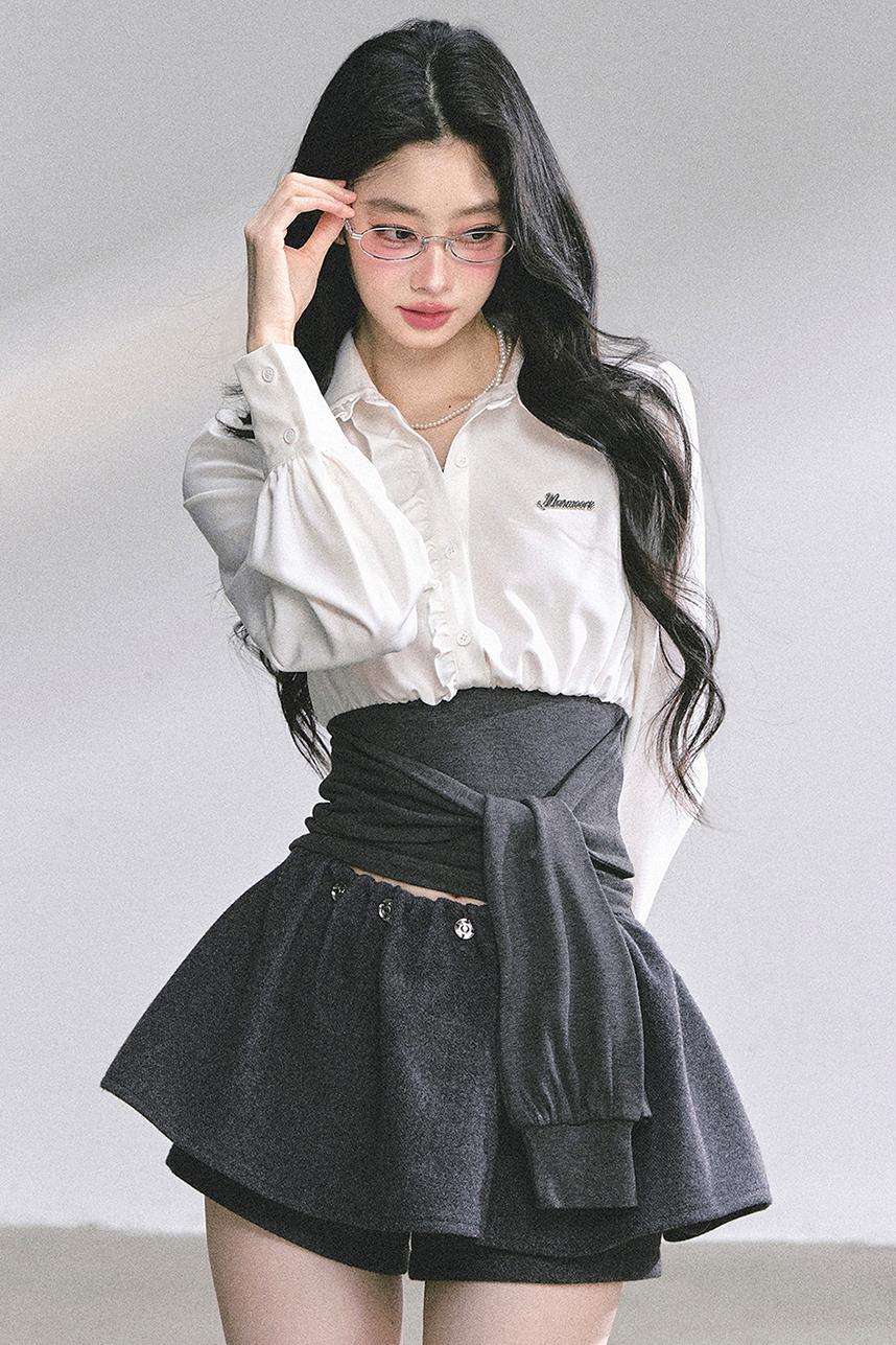 Autumn French Slimming Shirt