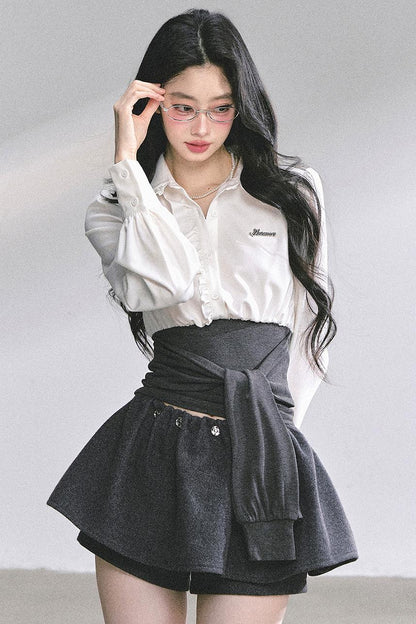 Autumn French Slimming Shirt