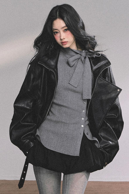 French Daughter Knitted Cardigan Sweater