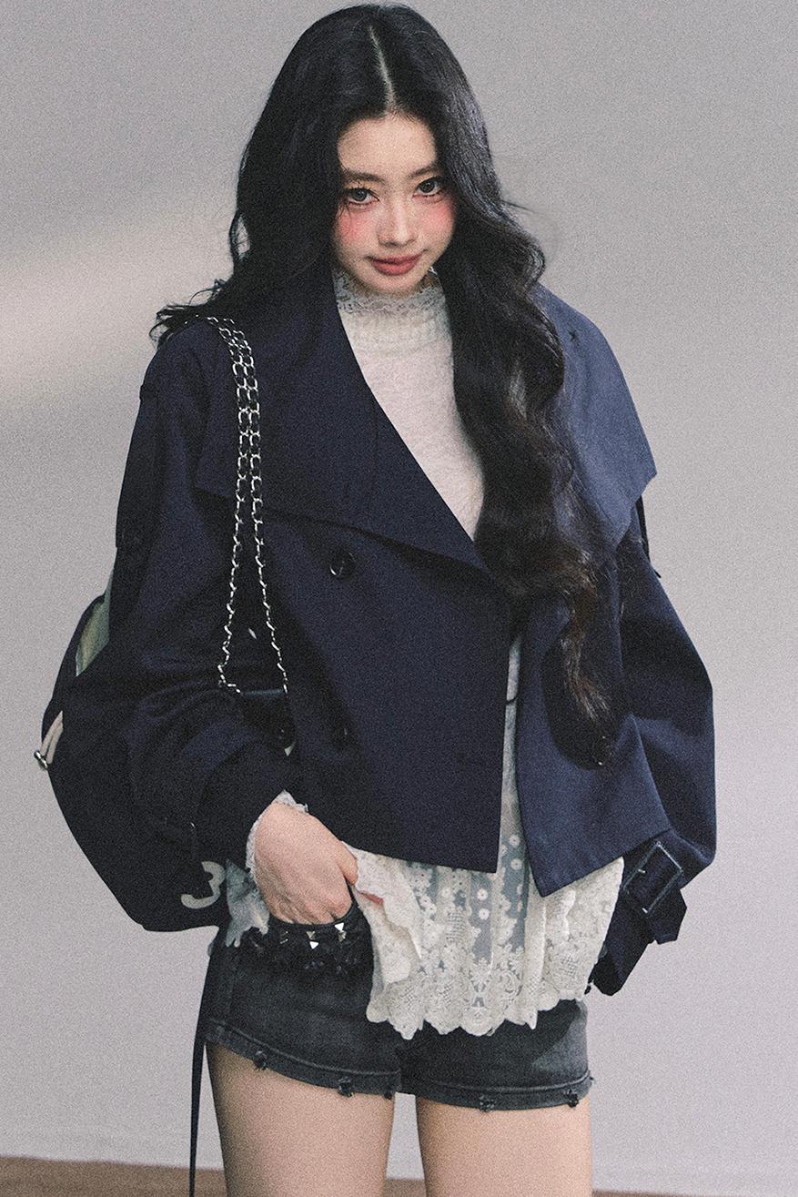 Lucerne Slimming Trench Coat