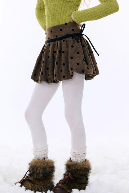 Retro Polka Dot Skirt