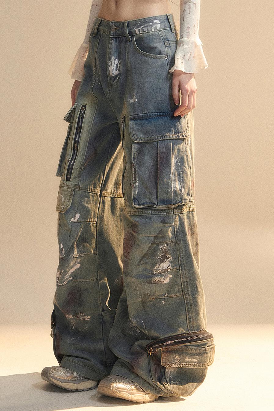 Chic Wide-Leg Work Trousers