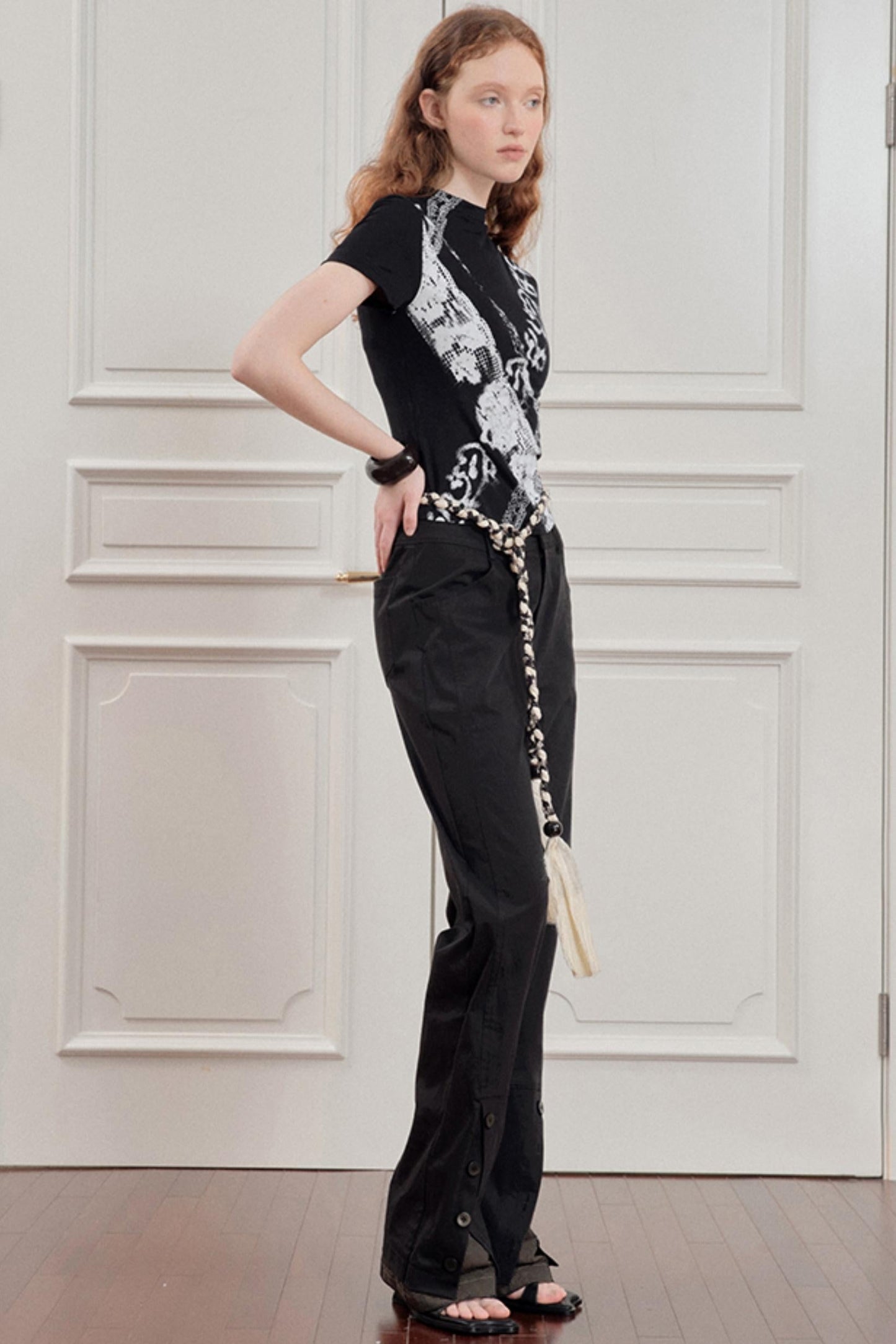 Blossom Silk Lace Tee