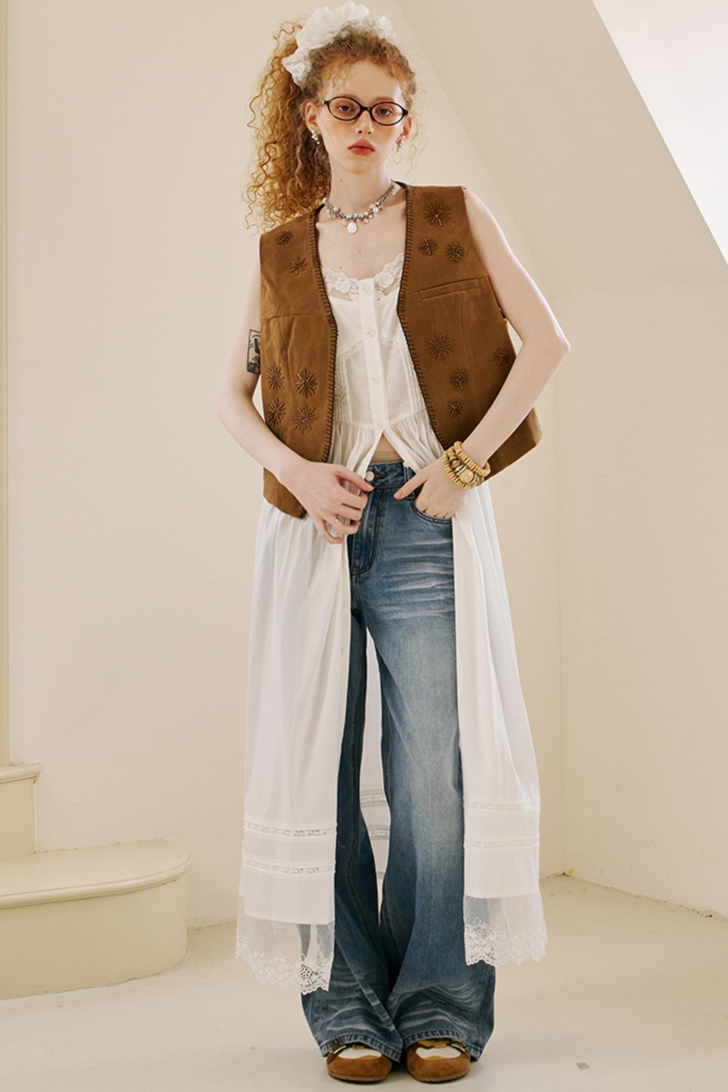 Elegant Lace Maxi Dress