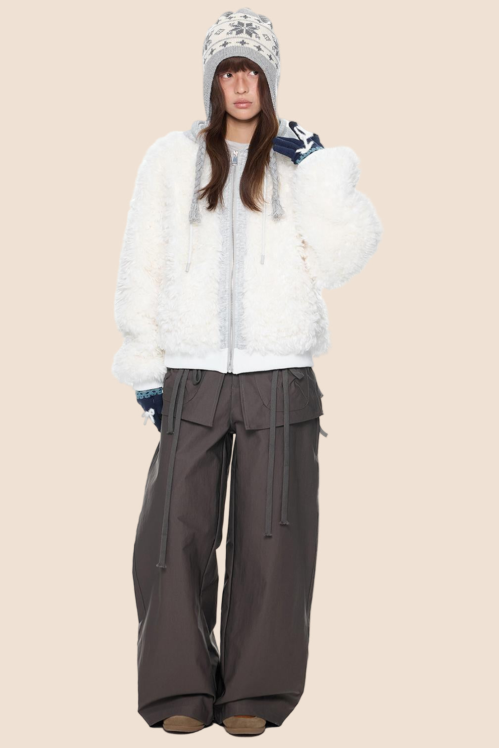 Winter Patchwork Cotton Jacket