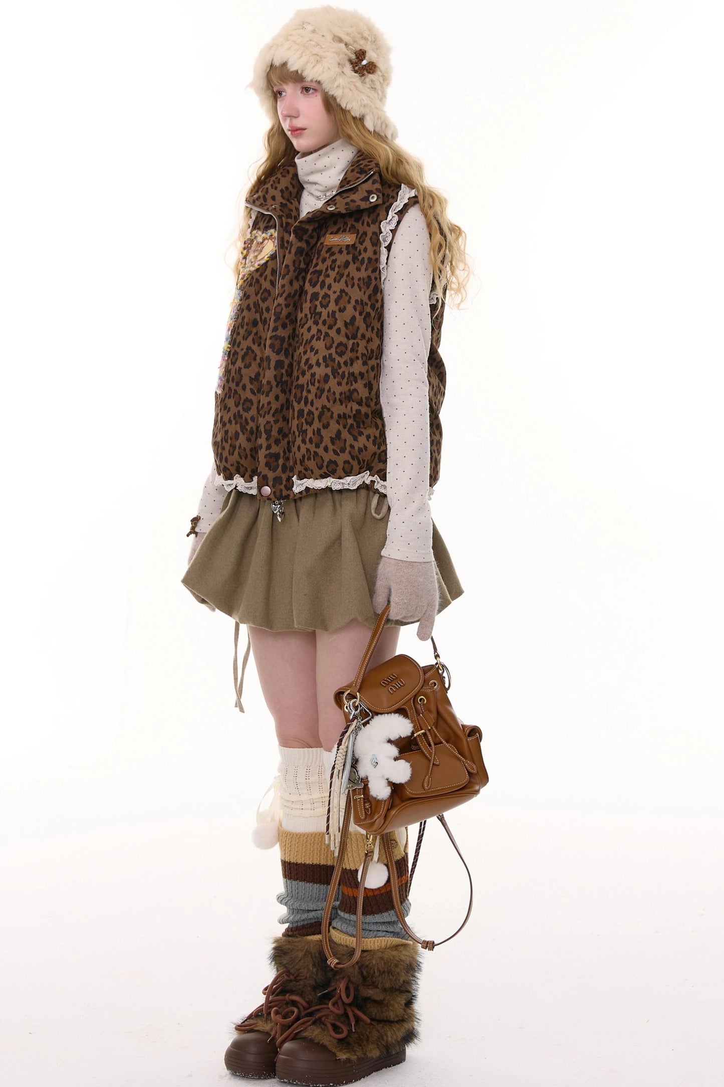 Autumn Leopard Lace Jacket