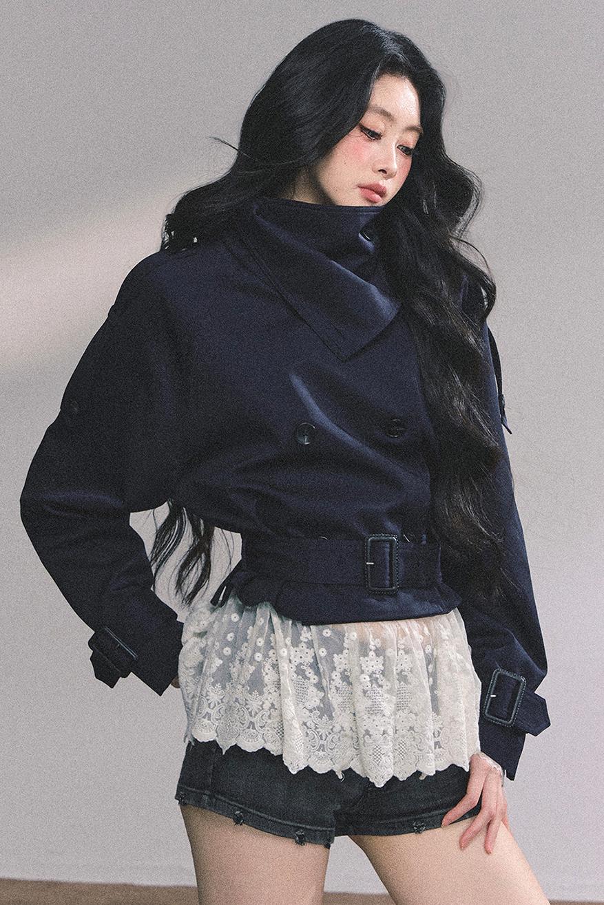 Lucerne Slimming Trench Coat