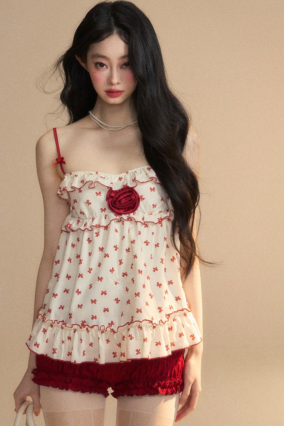 Blossom One-Shoulder Blouse