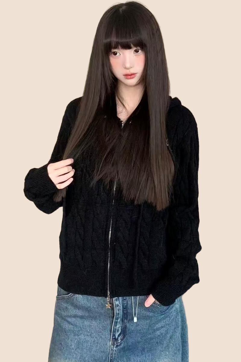 Knit Sweater Jacket