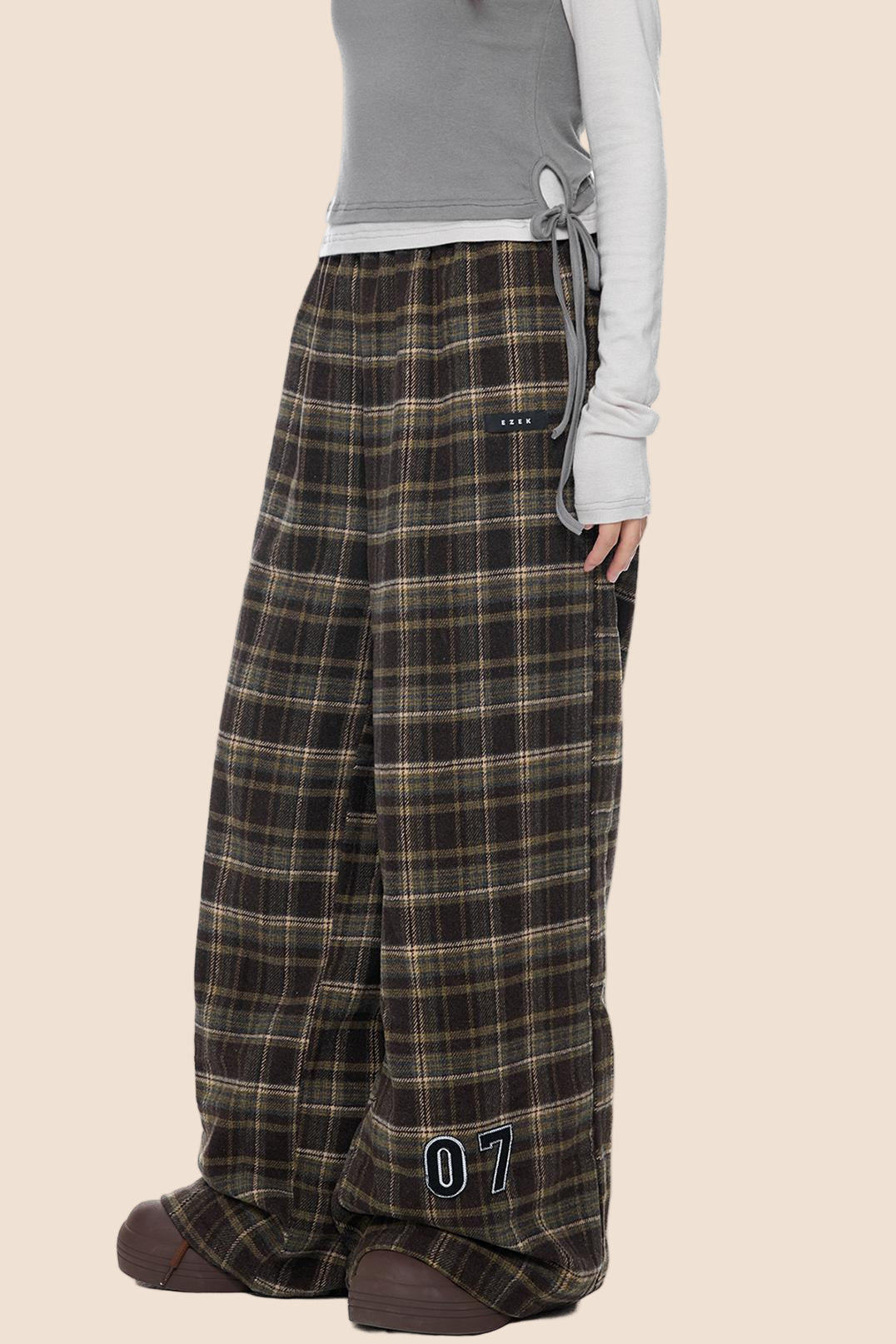 American Woolen Wide-Leg Pants