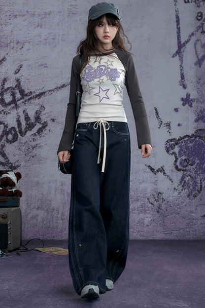 Star Crash Studded Skinny Machete Jeans