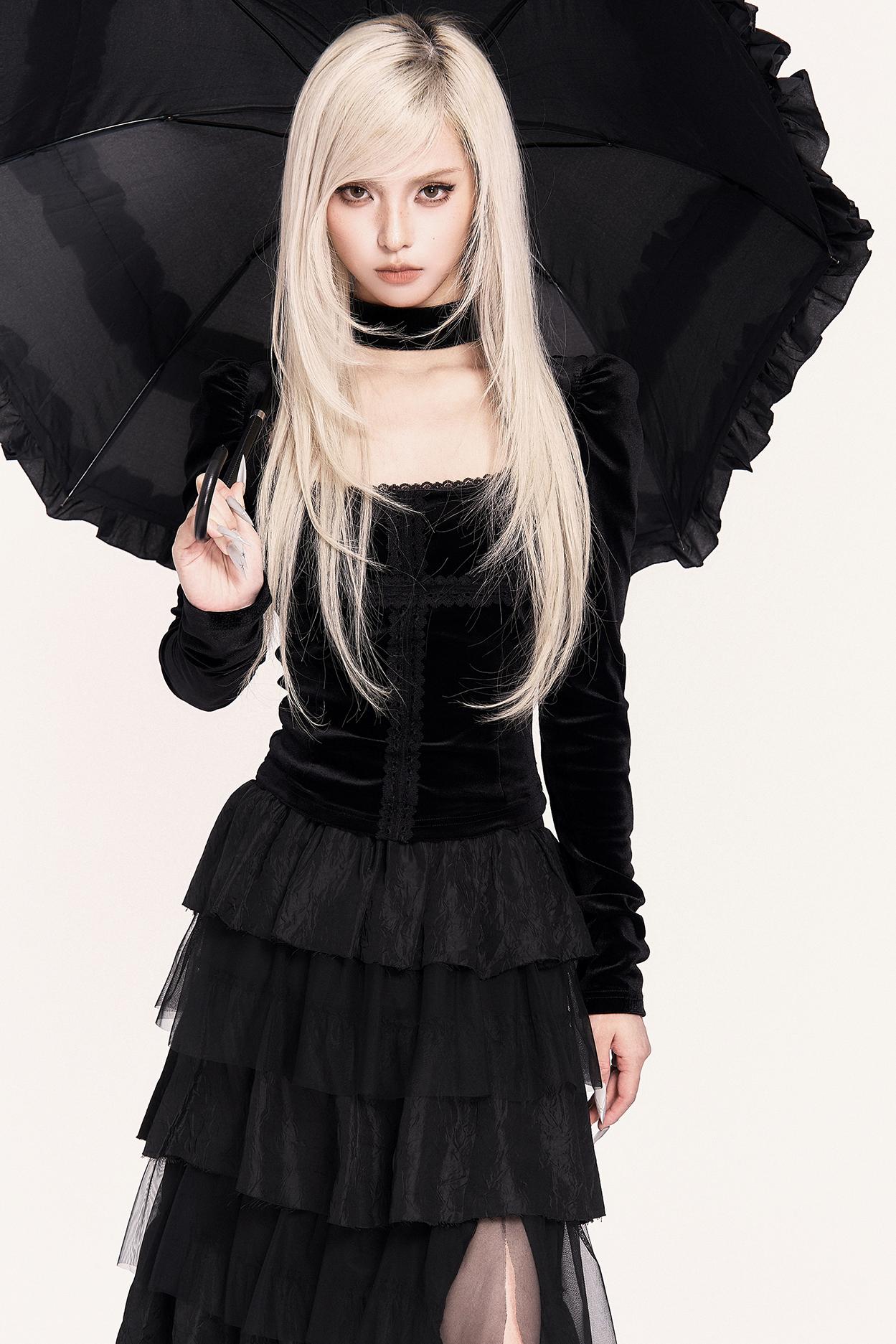 Chasing Light Mesh Cake Skirt