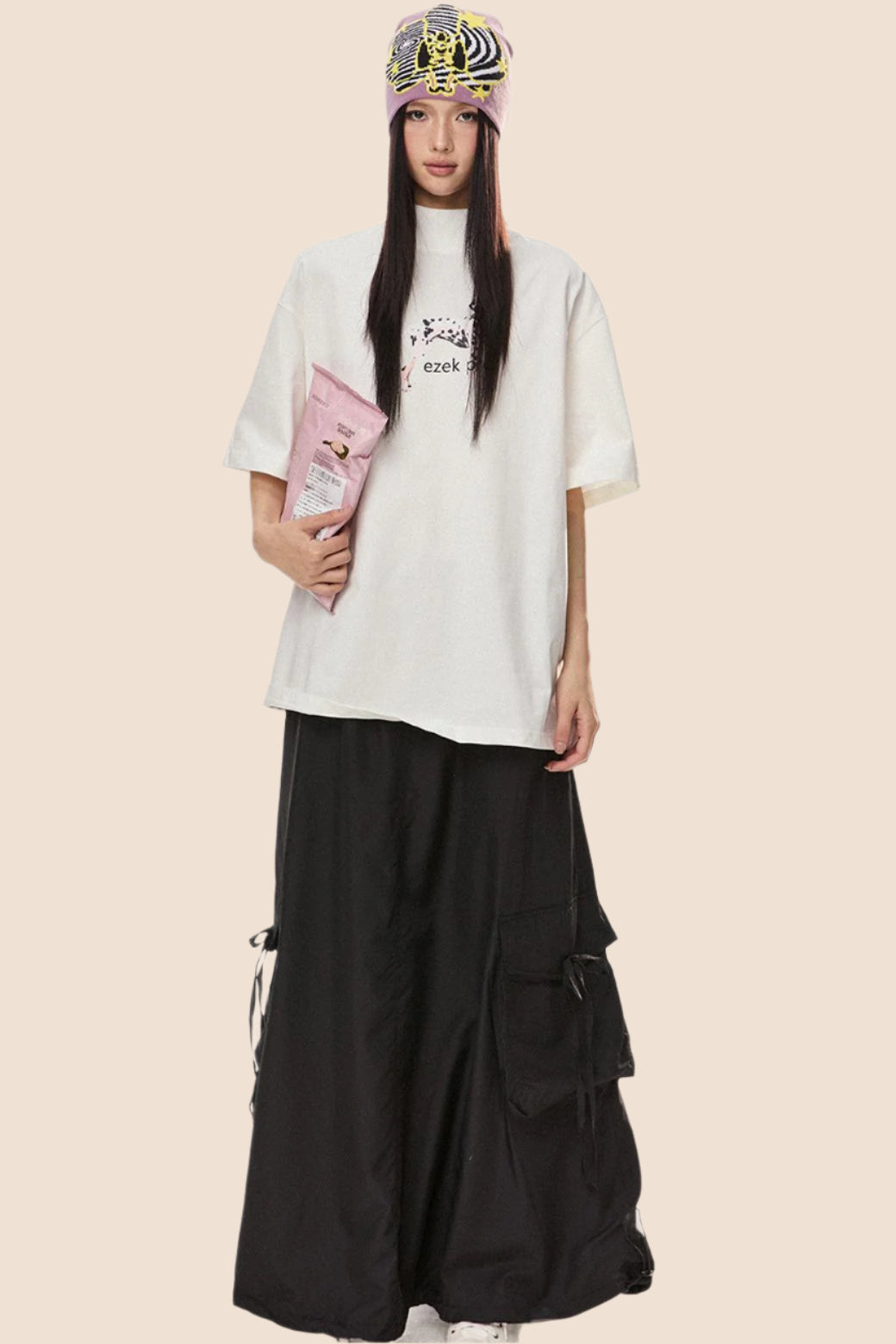 Dalmatian Print Crew Neck T-Shirt