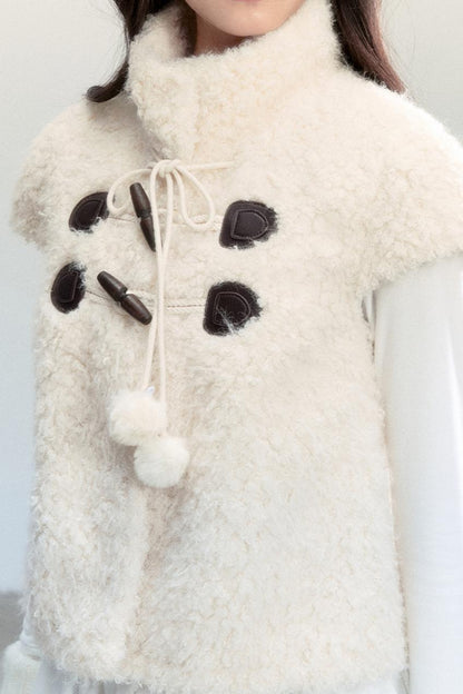 Fragile Holiday Fur Vest
