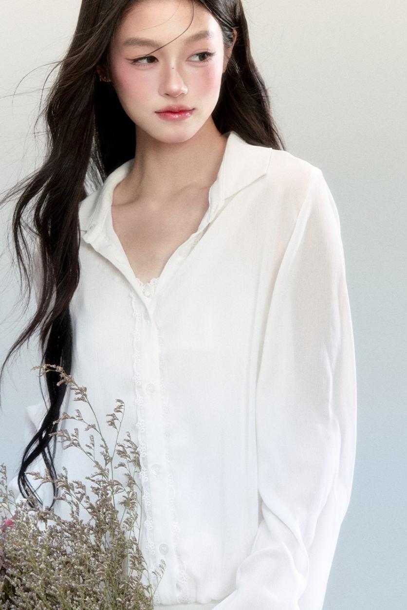 Cherry Blossom Chiffon Waist Ruffle Dress