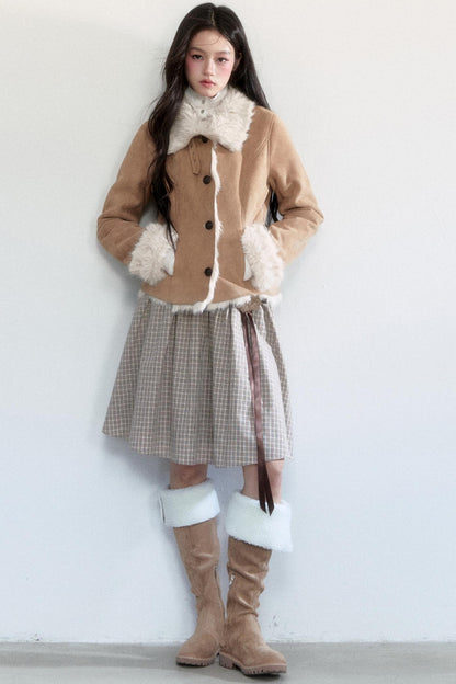 Fragile Flower Midi Skirt