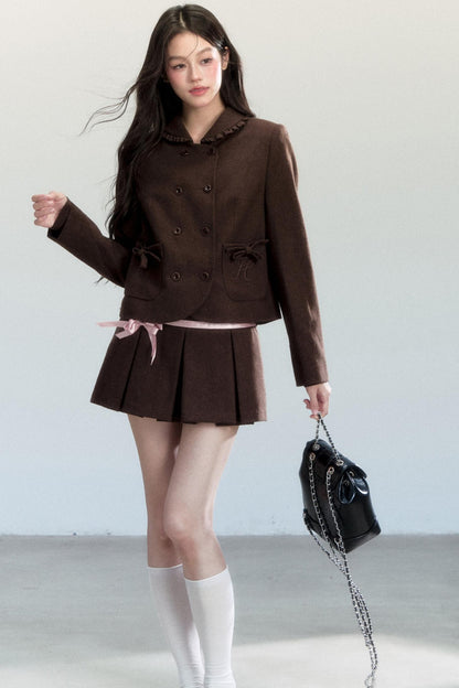 Hazelnut Lace Ballet Base Layer Top