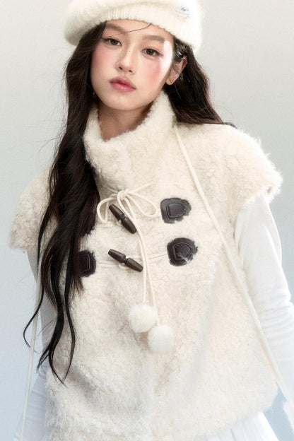 Fragile Holiday Fur Vest