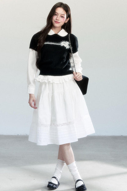 Lazy Blossom Knit Top