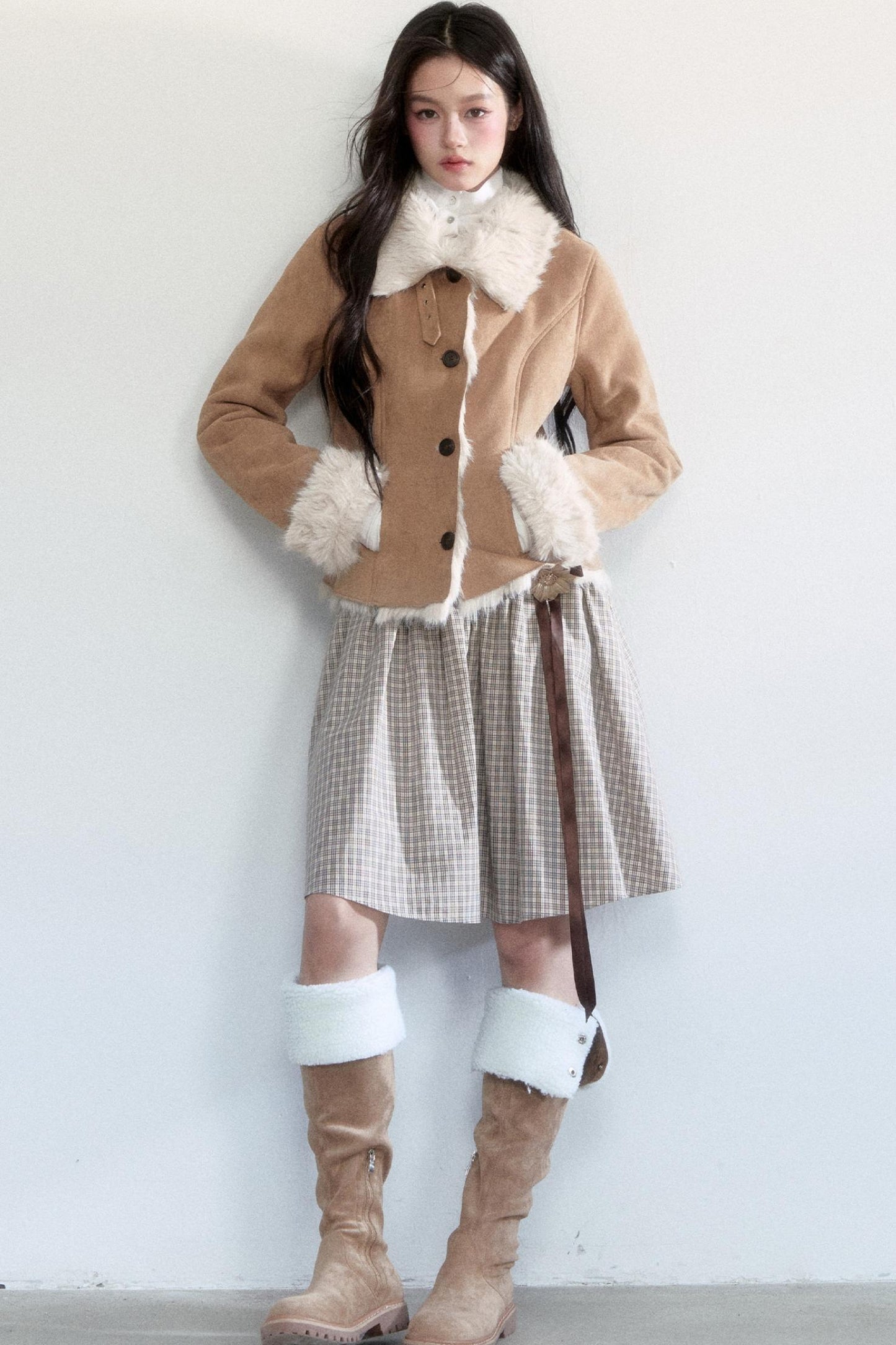 Fragile Flower Midi Skirt