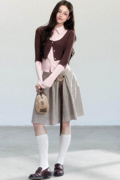 Fragile Flower Midi Skirt