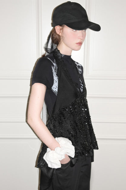 Blossom Silk Lace Tee